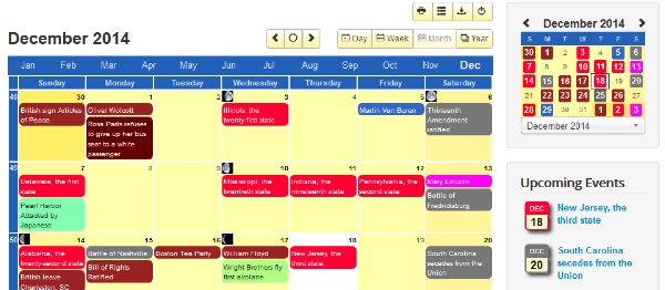 Joomla Zap Calendar Extension